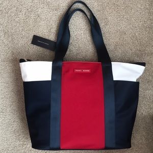 Tommy Hilfiger Red, White, and Blue Tote